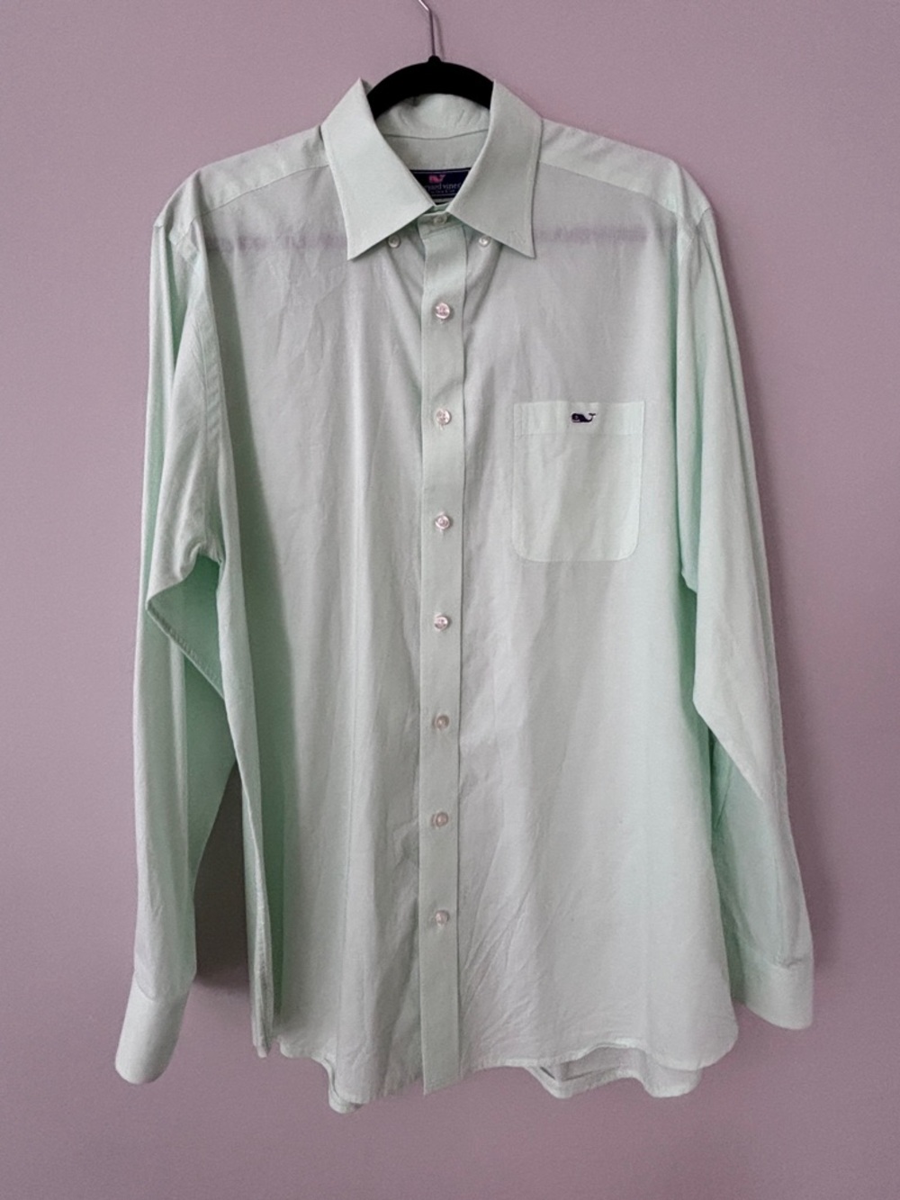 Vineyard Vines Men’s Slim Fit Tucker Shirt - Mint Green